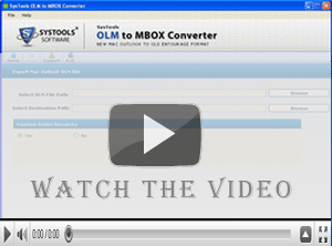 OLM to MBOX Video