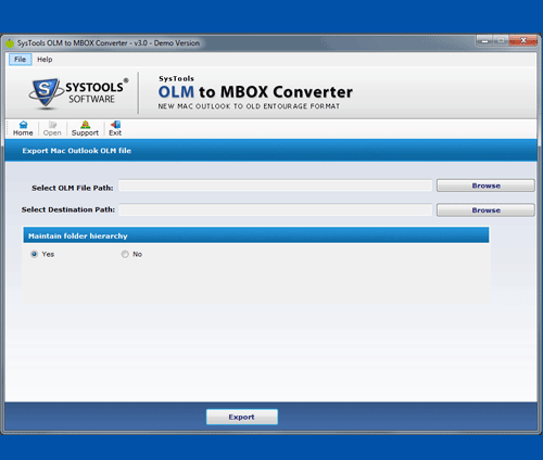 Screenshot for Convert Outlook for Mac to MBOX 4.3